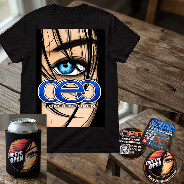 One Eye Open merch bundle